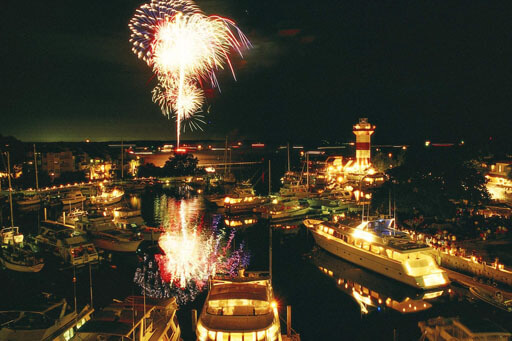 SPP Fireworks Near The Marina